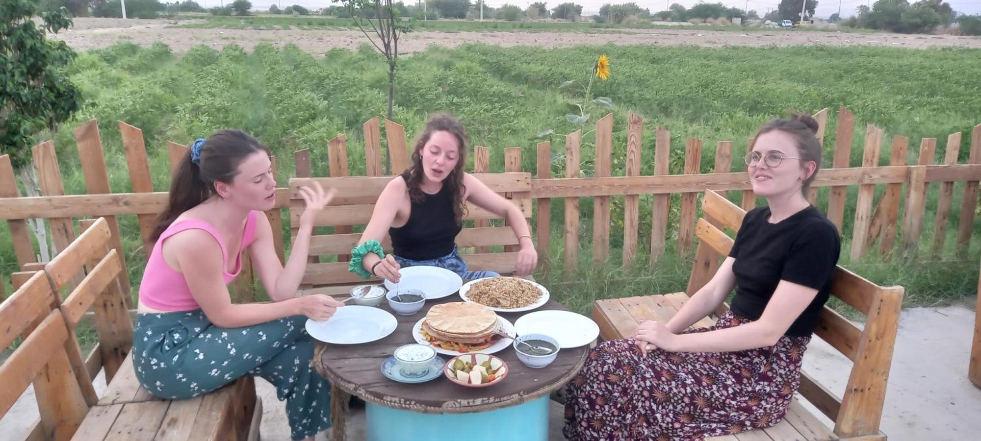 Safi Kitchen Hostel Gawr as-Safi 外观 照片